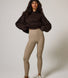 Schwergewicht Übergrößes Hoodie Curvy - Espresso Brown