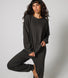 Luxus Lounge Sweatshirt Curvy - Black Coffee