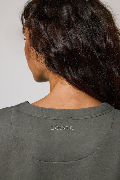 Luxus Lounge Sweatshirt - Slate Green