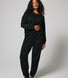 Luxus Lounge Jogginghose - Schwarze