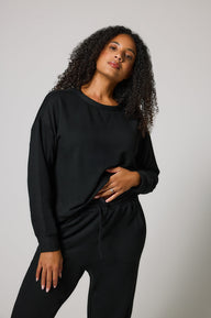 Luxus Lounge Sweatshirt - Schwarze