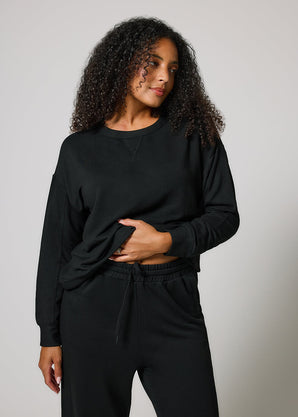 Luxus Lounge Jogginghose - Schwarze