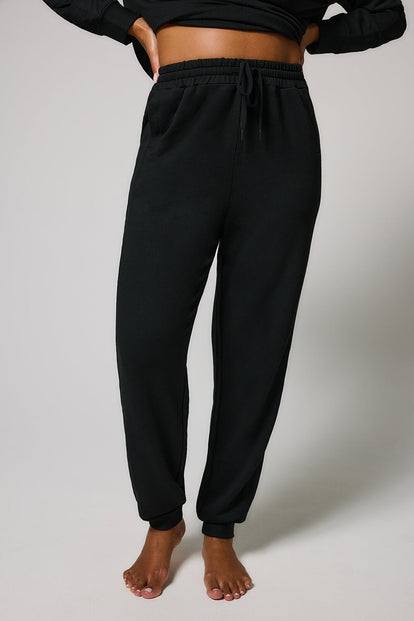 Luxus Lounge Jogginghose - Black