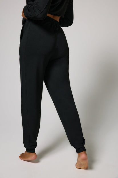 Luxus Lounge Jogginghose - Black