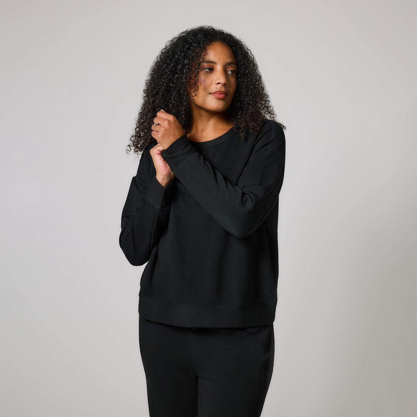 Luxus Lounge Sweatshirt - Schwarze