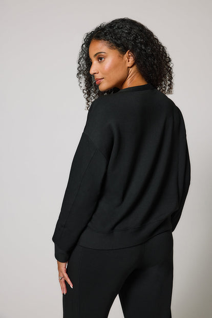 Luxus Lounge Sweatshirt - Black