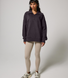 ALL SZN Übergröße 1/4 Zip Bio-Sweatshirt - Shadow Grey