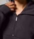 ALL SZN Übergröße 1/4 Zip Bio-Sweatshirt - Shadow Grey