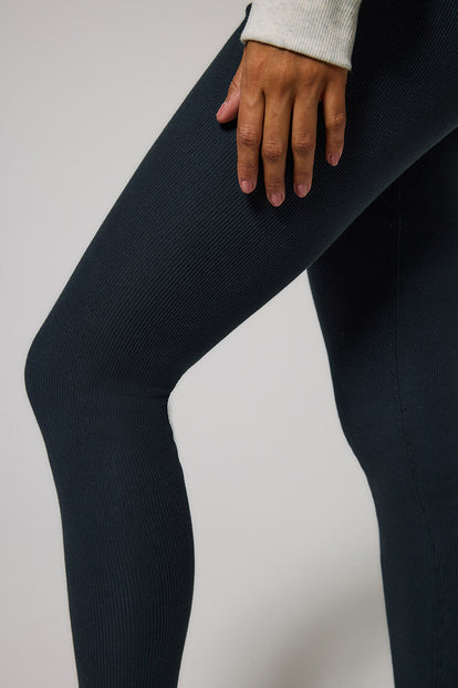 Leggings Extreme Mit Fleecefütterung Curvy - Vintage Navy