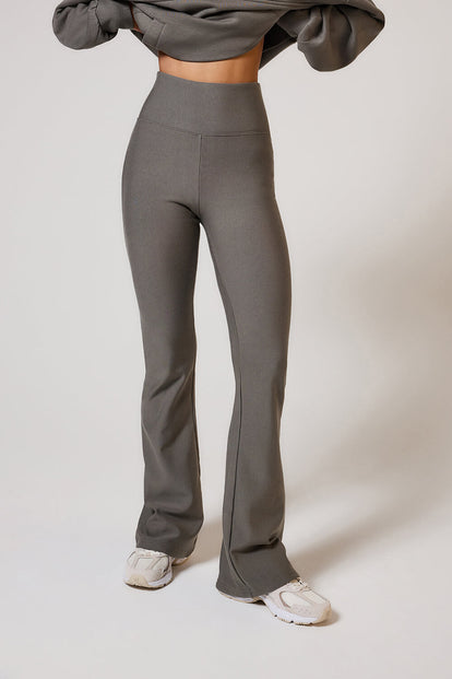 Schlaghose Leggings Winter Curvy - Slate Green