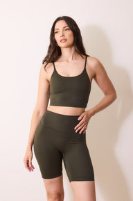 24/7 Revitalise Sport Bh Curvy - Deep Olive