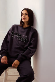 ALL SZN Übergröße Bio-Sweatshirt Curvy Style 2 - Shadow