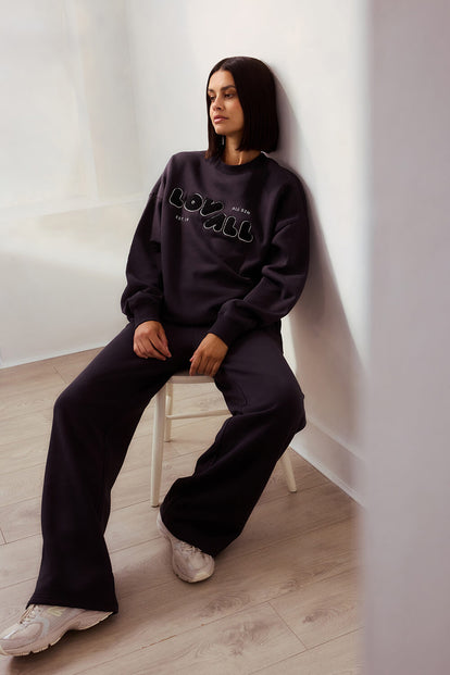 ALL SZN Übergröße Bio-Sweatshirt Style 2 - Shadow