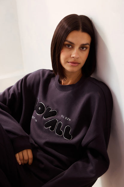 ALL SZN Übergröße Bio-Sweatshirt Style 2 - Shadow