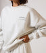 ALL SZN Übergröße Bio-Sweatshirt Style 3 - Light Grey Marl