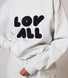 ALL SZN Übergröße Bio-Sweatshirt Style 1 - Light Grey Marl