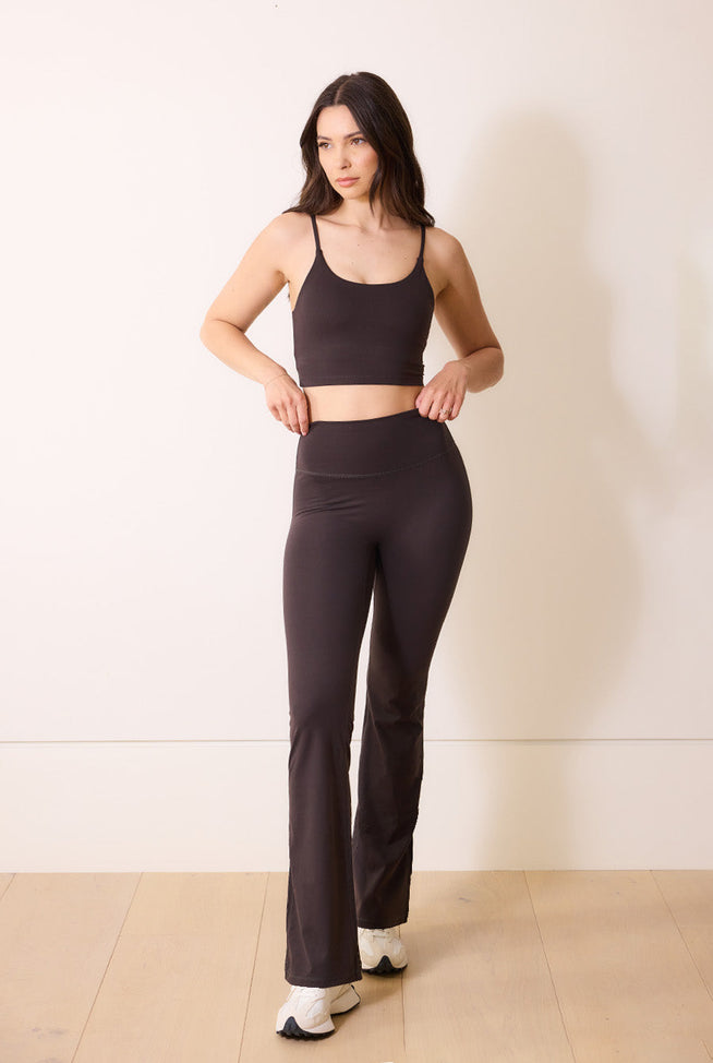 24/7 Revitalise Schlaghose Leggings - Black Coffee