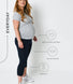 Everyday Cropped Umstandsleggings - Navy Blue