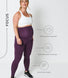 Focus Umstandsleggings Sport - Mulberry Plum