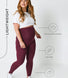 Everyday Umstandsleggings Lightweight - Burgundy