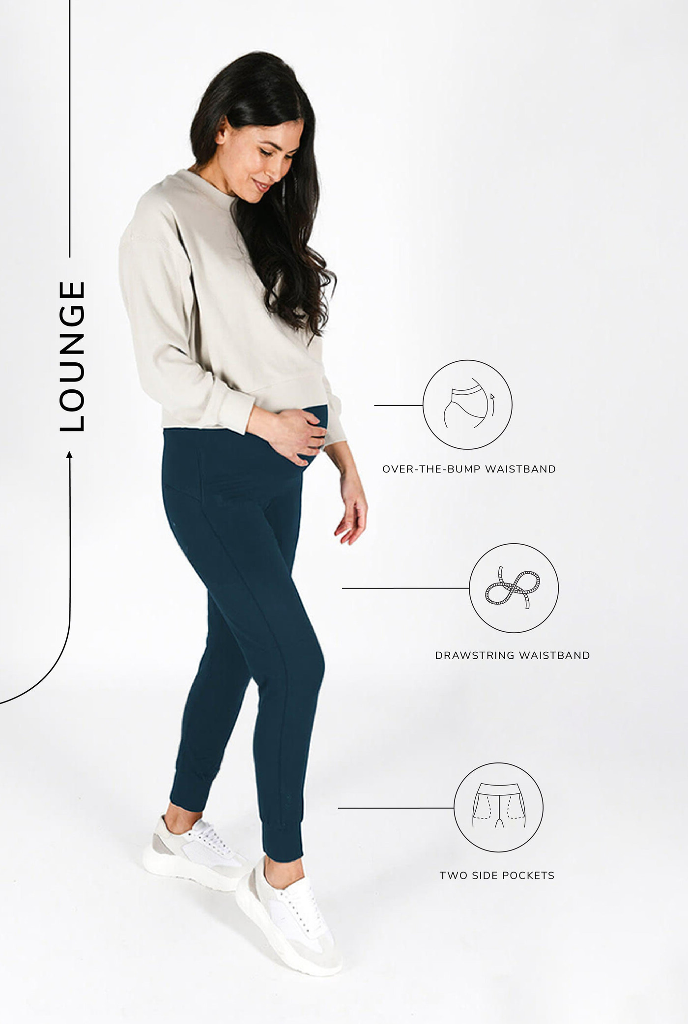 Recharge Umstands-Jogginghose - Navy