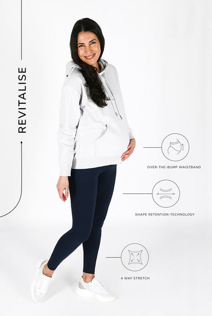 Revitalise Umstandsleggings - Navy Blue