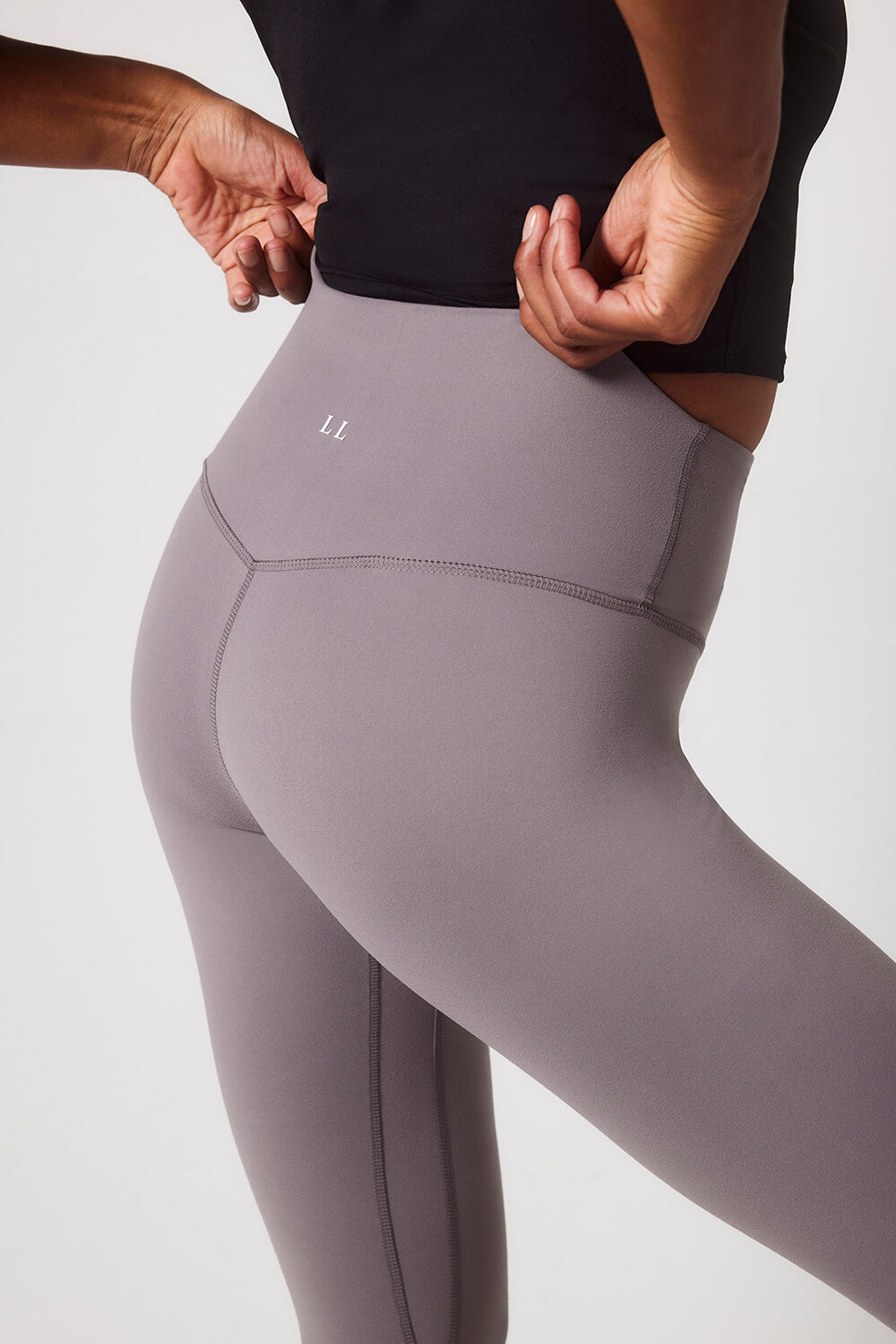 Revitalise High-Waisted Leggings - Mauve