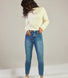 Slim-Fit Mom Jeans - Mittelblaue