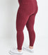 Everyday Umstandsleggings - Burgundy Animal Print