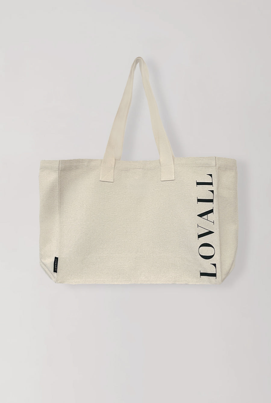Lovall Tragetasche aus recyceltem Material – Ecru