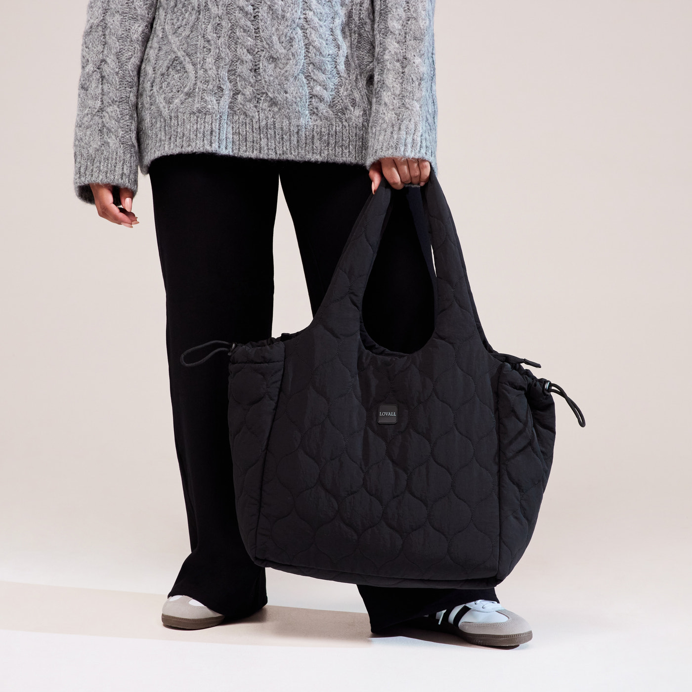 Stepptasche - Schwarz