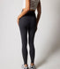 Gerippte Leggings - Shadow Grey