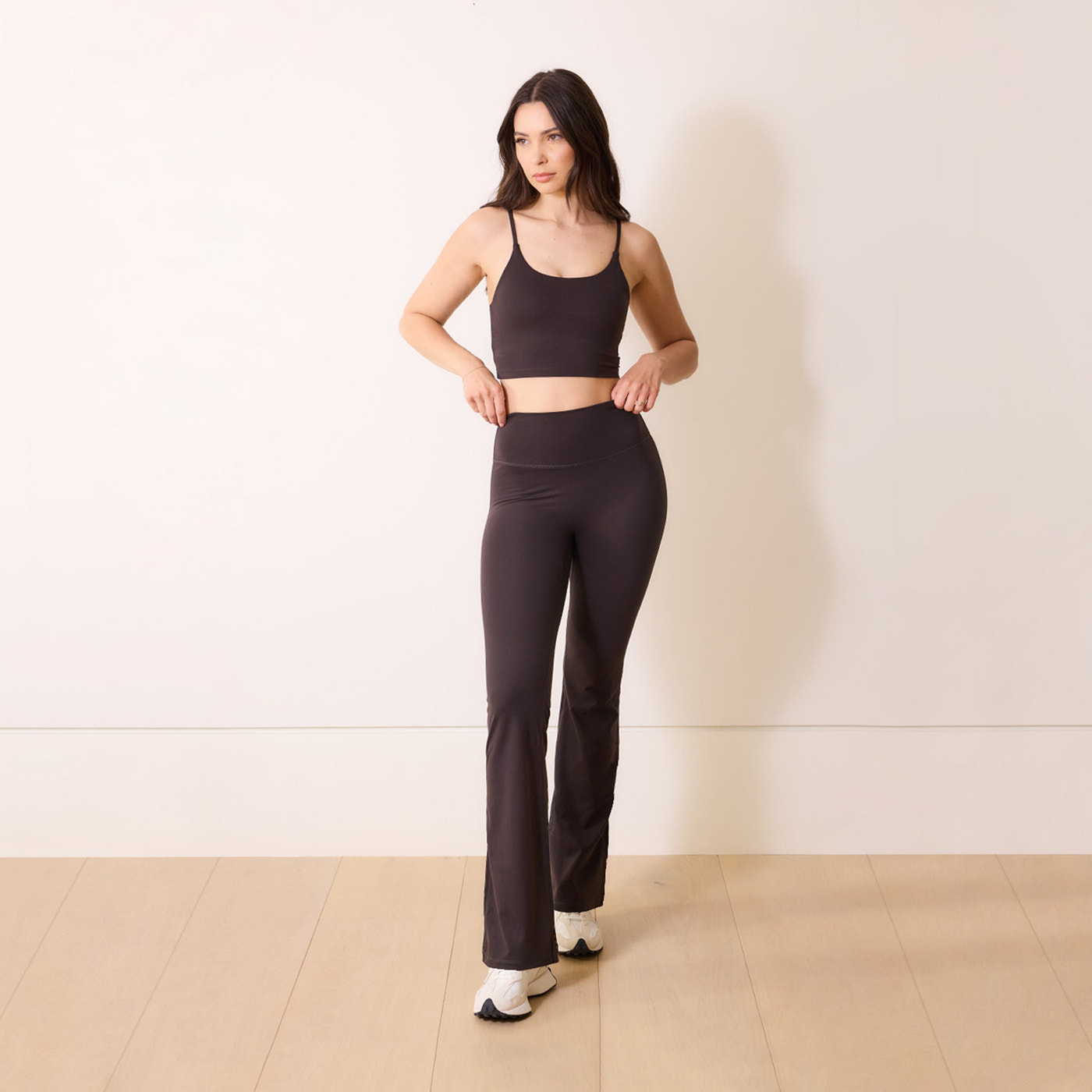 24/7 Revitalise Schlaghose Leggings - Schwarzkaffee