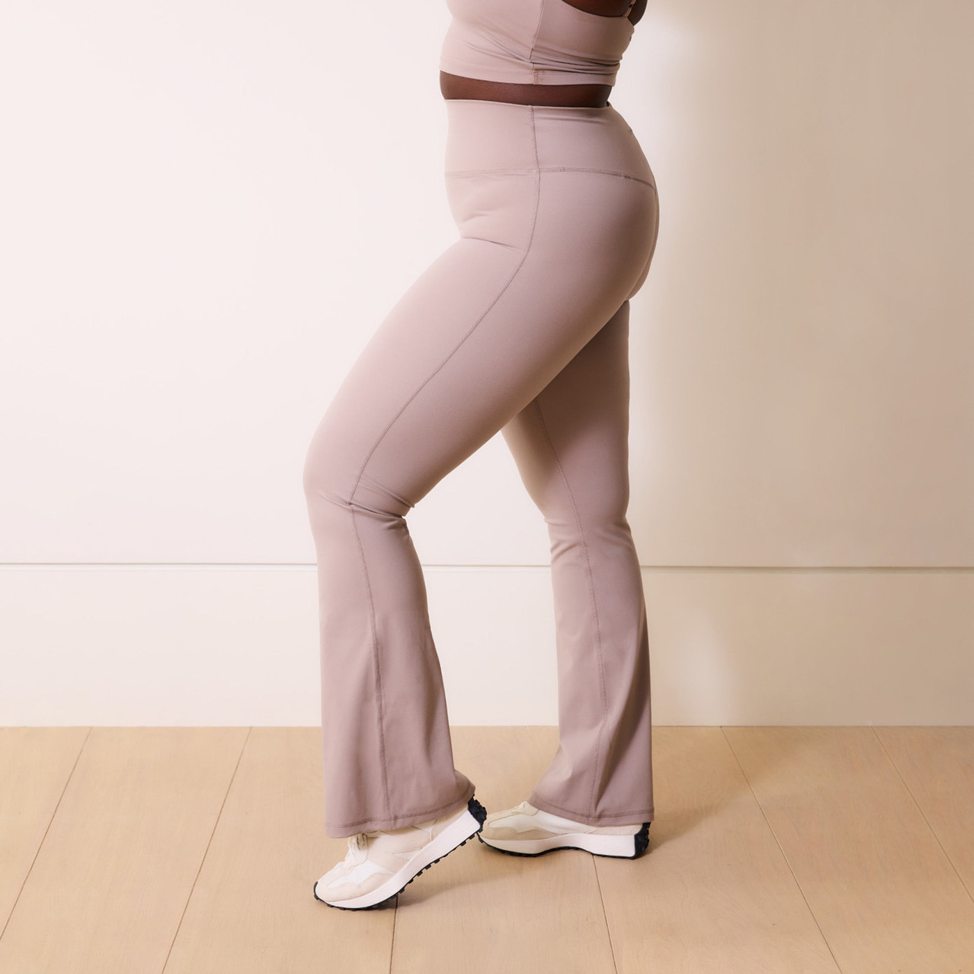 24/7 Revitalise Schlaghose Leggings Curvy - Clay