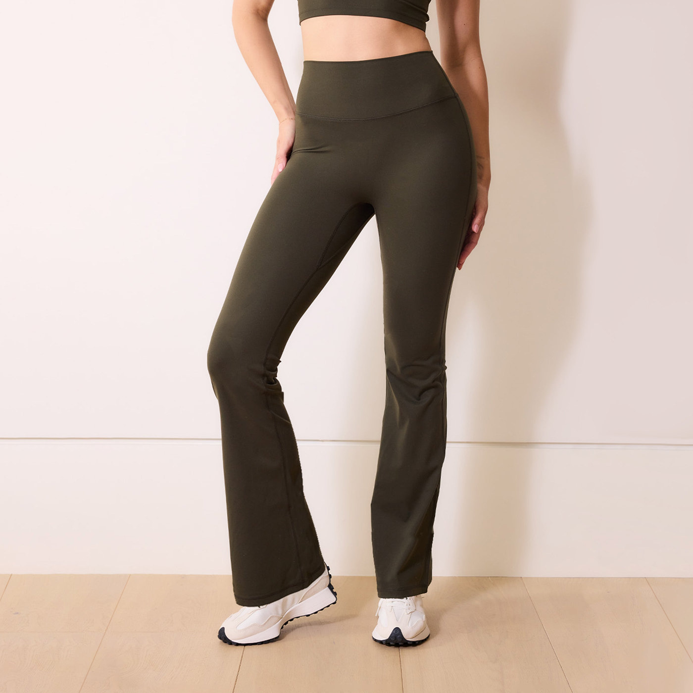24/7 Revitalise Schlaghose Leggings Curvy - Deep Olive