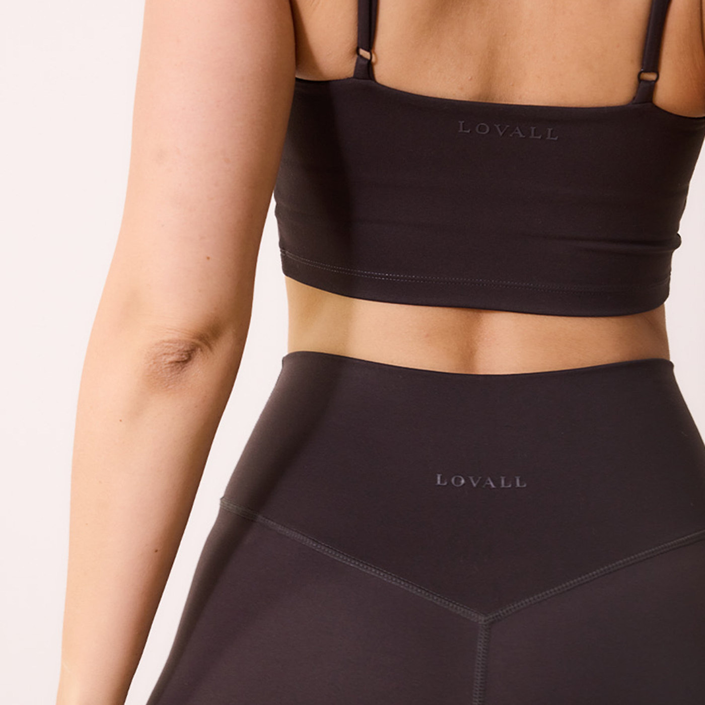 24/7 Revitalise High Waisted Leggings Curvy - Black Coffee