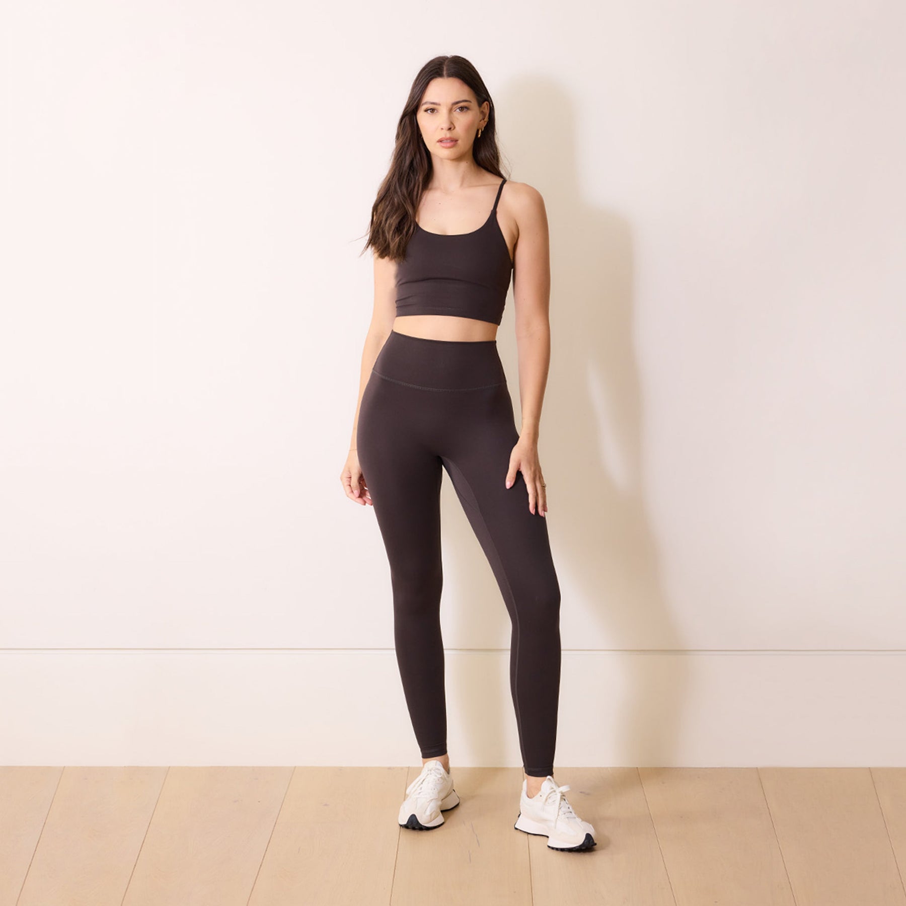 24/7 Revitalise 7/8 High-Waisted Leggings Kurve - Schwarzkaffee