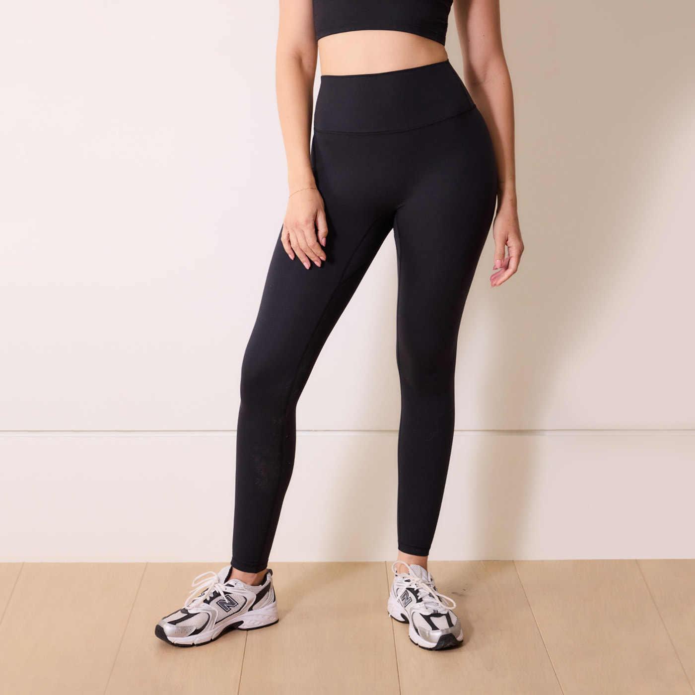 24/7 Revitalise 7/8 High-Waisted Leggings - Mitternachts-Schwarz