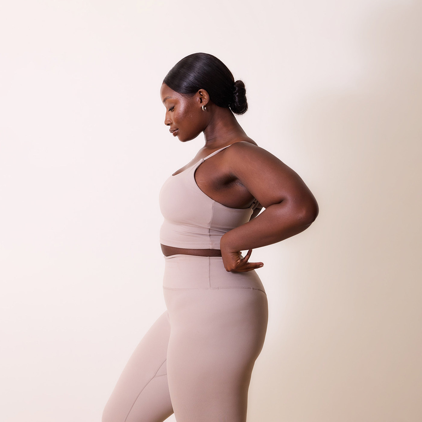 24/7 Revitalise 7/8 High-Waisted Leggings - Ton