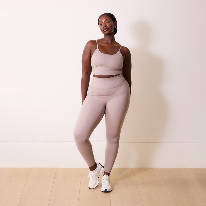 24/7 Revitalise 7/8 High-Waisted Leggings - Ton