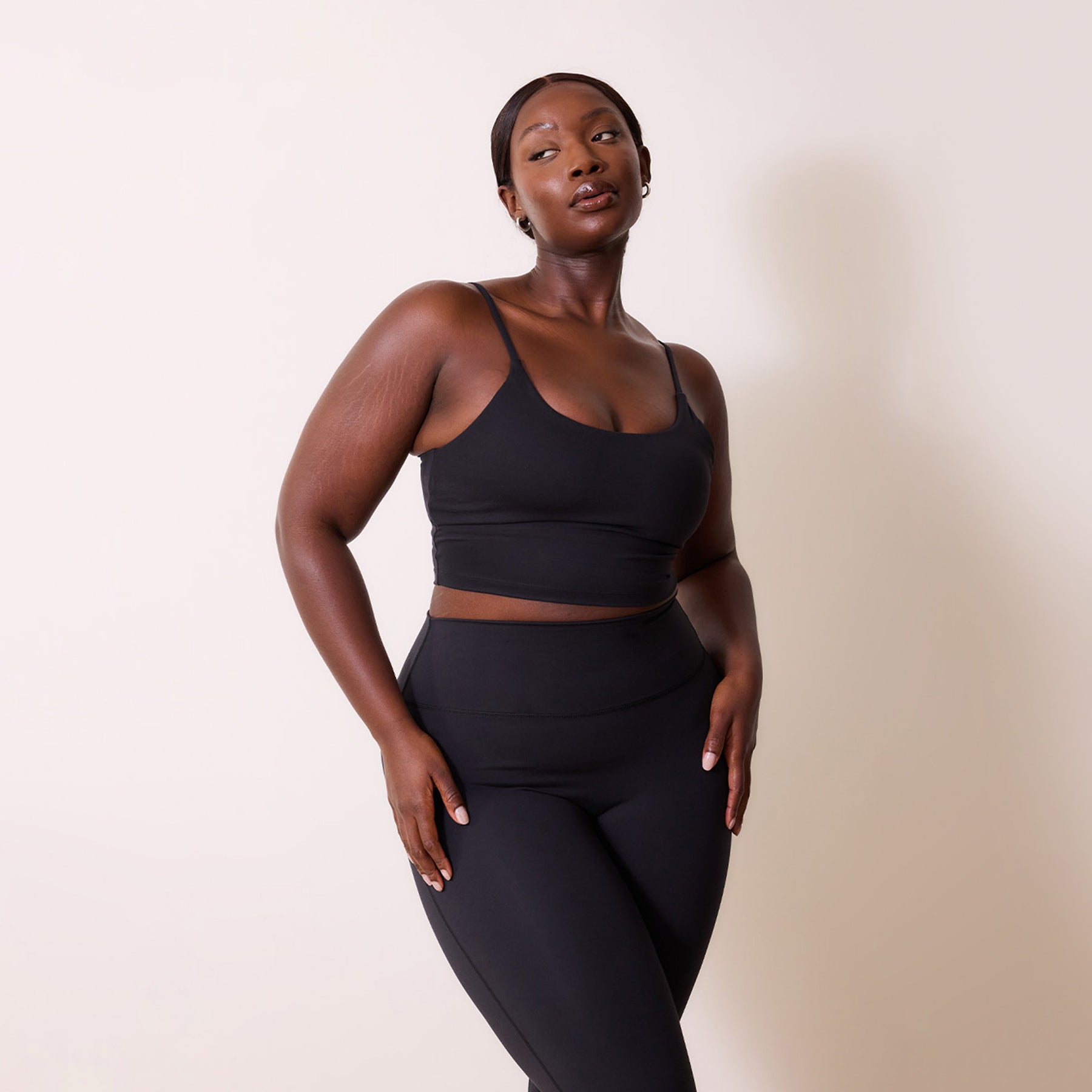 24/7 Revitalise Sport Bh Curvy - Midnight Black