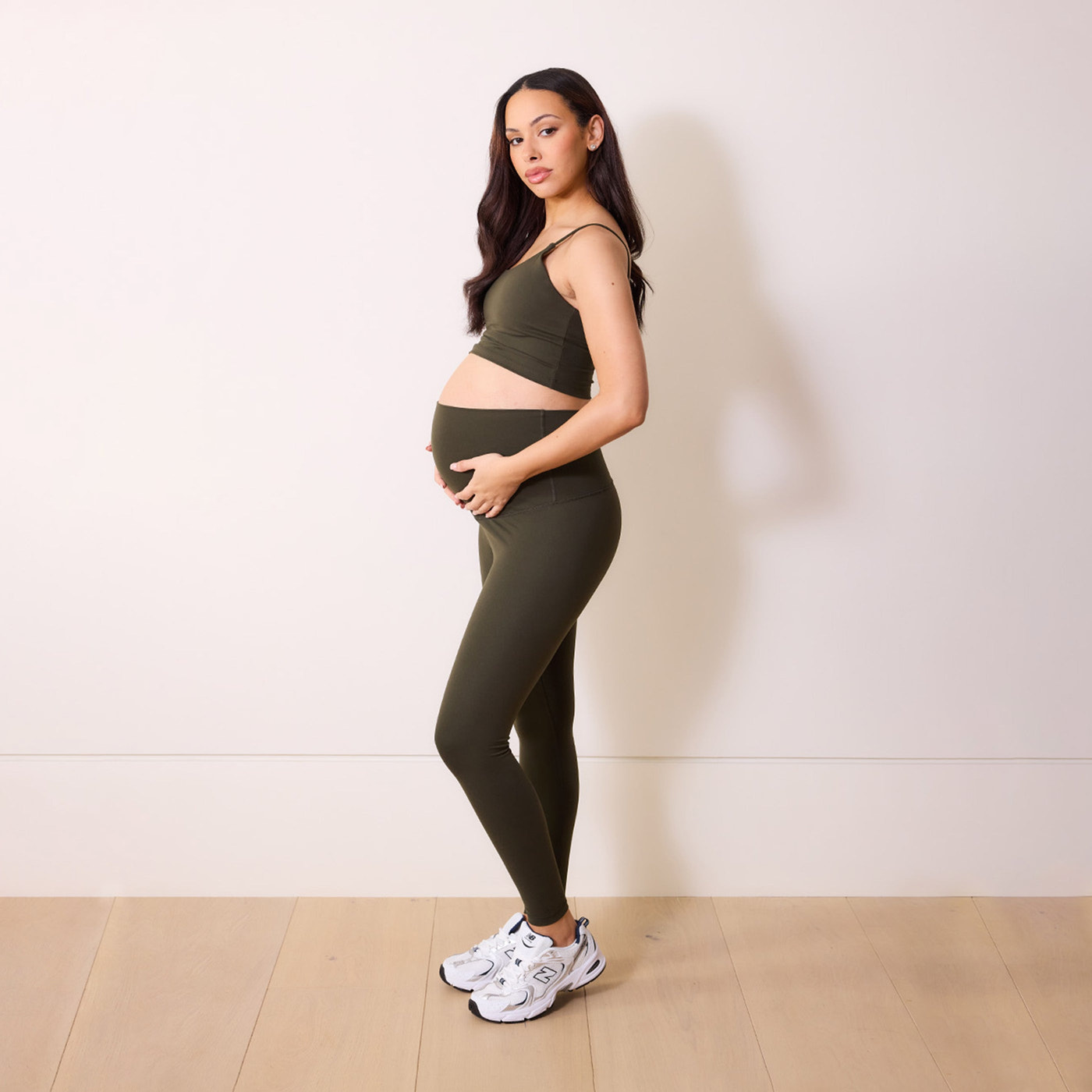 24/7 Revitalise 7/8 Umstandsleggings - Tief-Olive