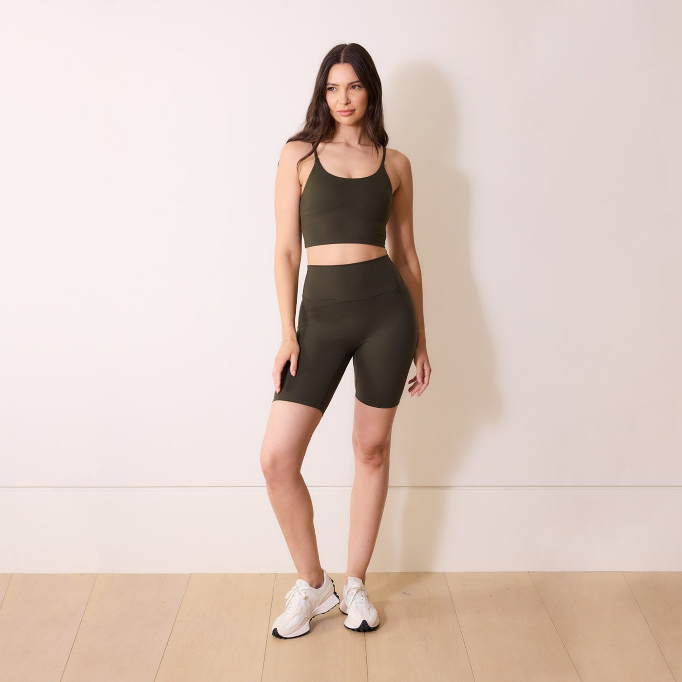 24/7 Revitalise Radlershorts - Deep Olive
