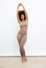Ultimate Seamless High Waisted Leggings - Haferbeige