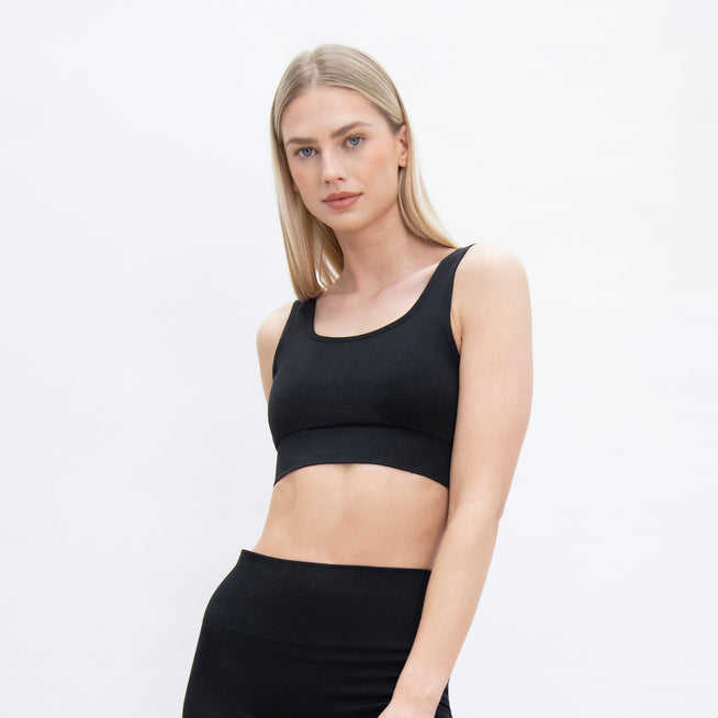 Ultimate Seamless Bralette - Schwarze