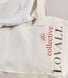 Lovall Collective Recycled Tote Bag - Ecru