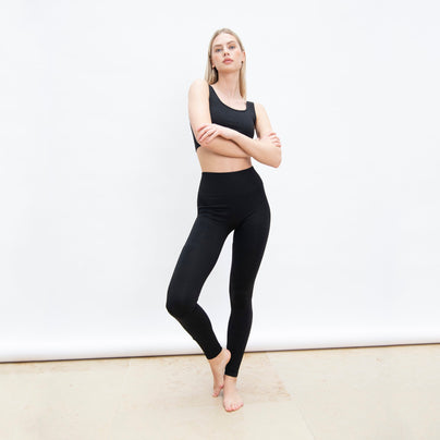 Ultimate Seamless High Waisted Leggings - Schwarze