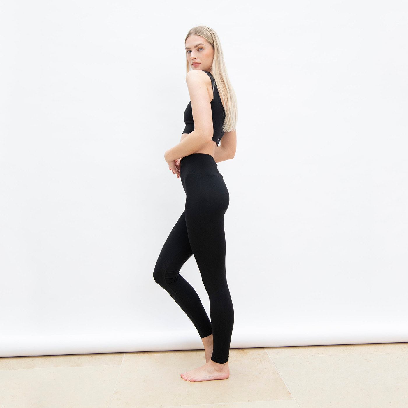 Ultimate Seamless High Waisted Leggings - Schwarze