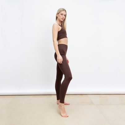Ultimate Seamless High Waisted Leggings - Schokoladenbraune