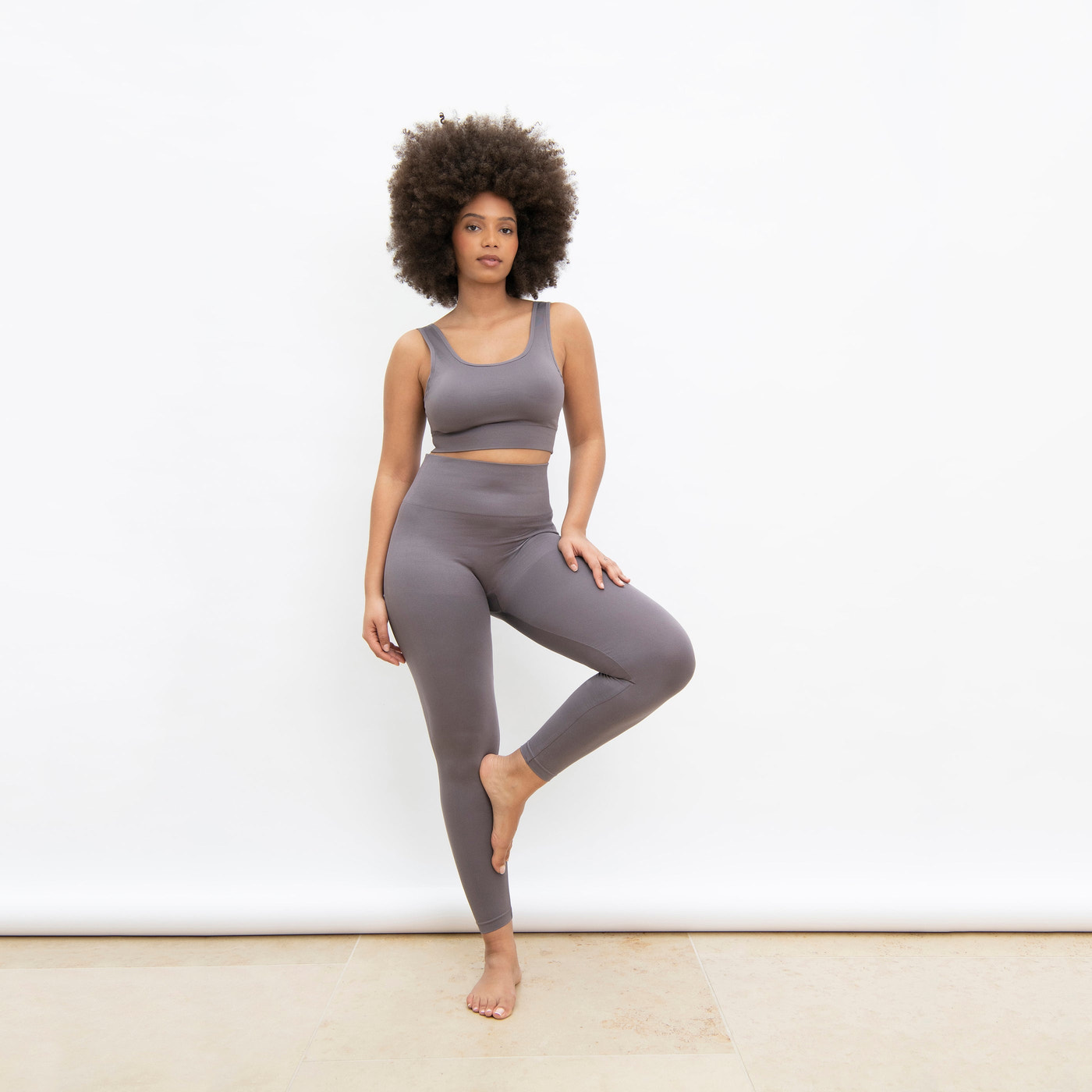 Ultimate Seamless High Waisted Leggings - Tiefes Mauve